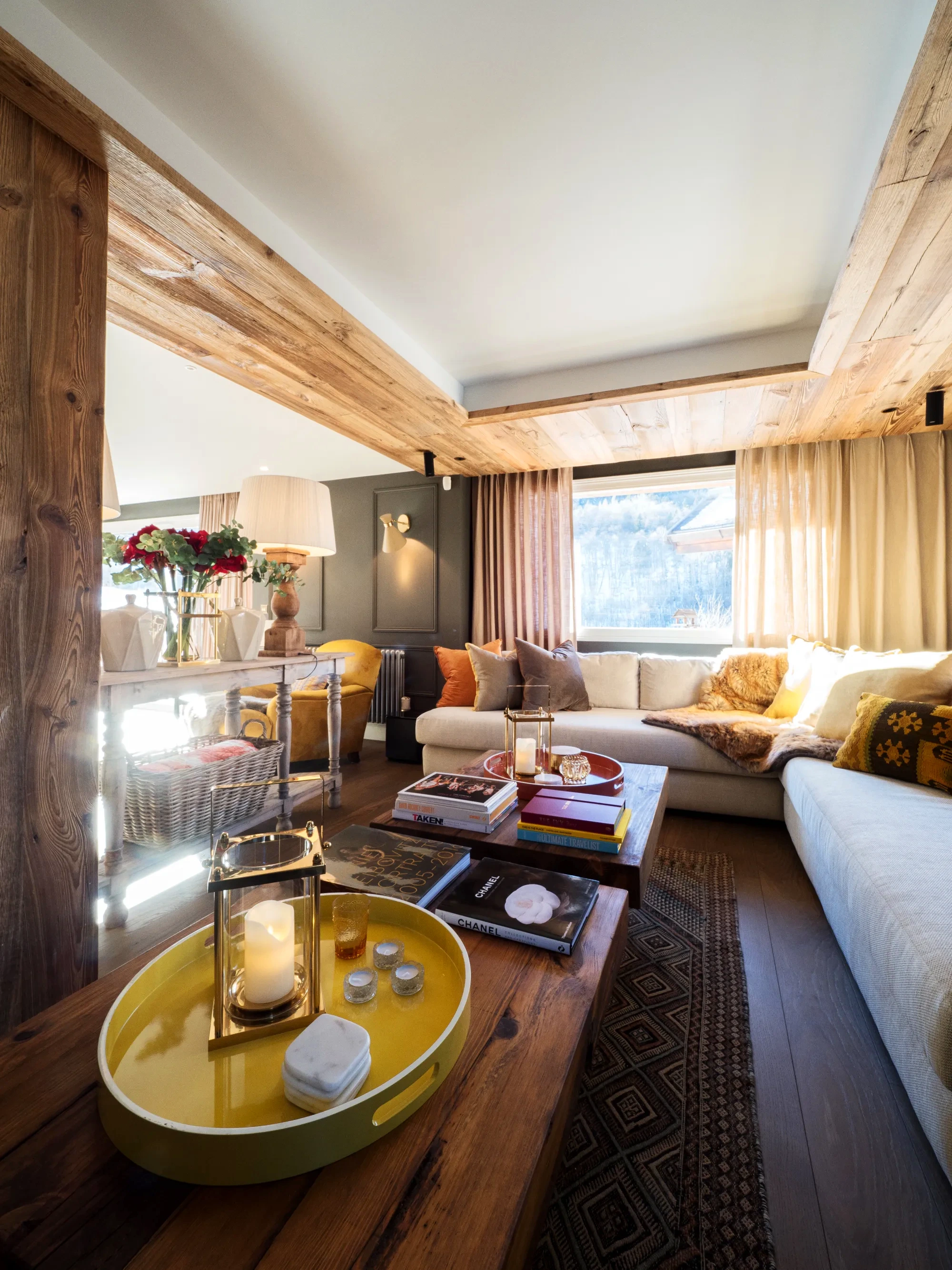 Styled bedroom interior scheme by Hox Box